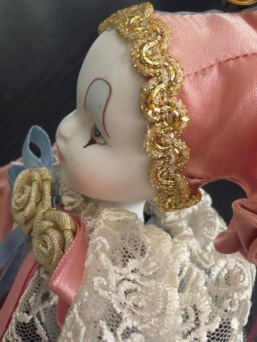 Vintage Jester Porcelain Doll